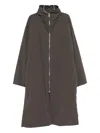 Rick Owens Gimp Mac Coat In Gray