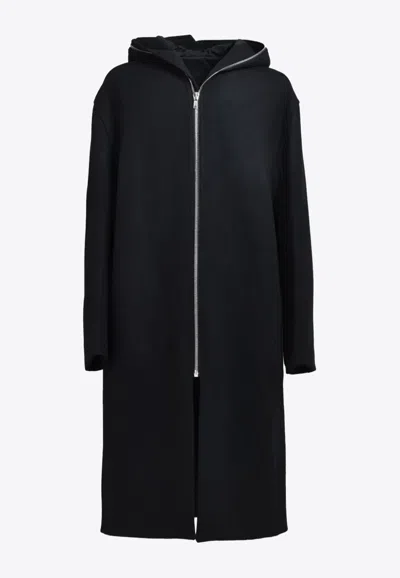 RICK OWENS GIMP MAC HOODED COAT