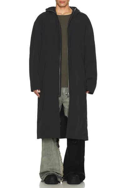 Rick Owens Gimp Mac Wide In Black