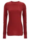 Rick Owens T-shirt In Red