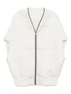 Rick Owens Girdered Boubble Sleeveless Jacket