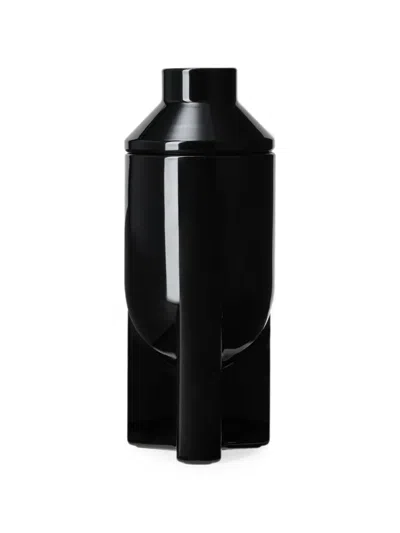 Rick Owens Glass Vessel Candle In Black