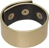 Rick Owens Gold Hollywood Anthem Cuff Bracelet In 02 Gold