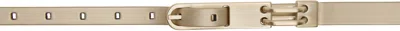 Rick Owens Gold Spalla Tongue Belt