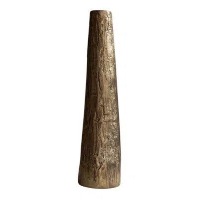 Pre-owned Rick Owens Golden Grande Candle Pillar By