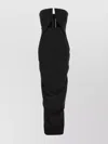 Rick Owens Cutout Maxi Dress In Black