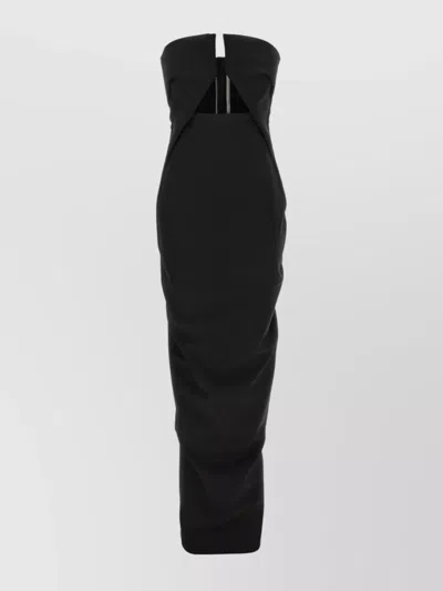RICK OWENS 'GOWN' DRESS FEATURING CUT-OUT DETAIL