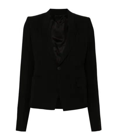 RICK OWENS GRAIN DE POUDRE BLAZER