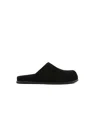 Rick Owens Porterville Mule Granola In Black