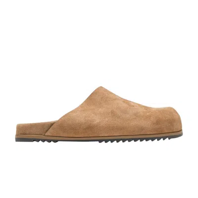 Pre-owned Rick Owens Granola Slide 'sumi Brown' | Men's Size 44