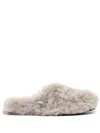 Rick Owens Granola Slides In Grey