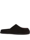 Rick Owens Granola Slippers In Schwarz