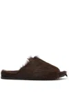 Rick Owens Pony Slide Granolas In Brown