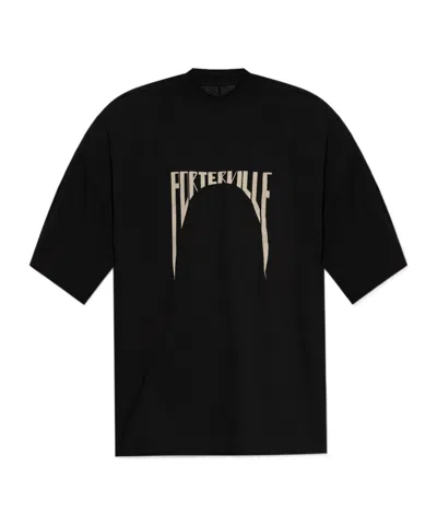 RICK OWENS GRAPHIC-PRINT T-SHIRT