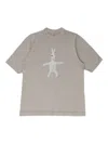 Rick Owens Graphic-print T-shirt In Brown