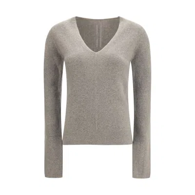 Rick Owens Gray Cashmere Sweater