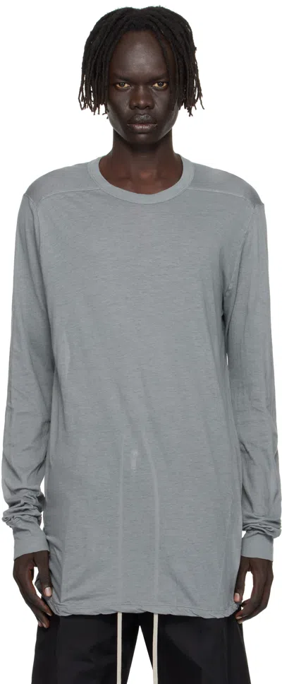 RICK OWENS GRAY CONCORDIANS JUMBO T-SHIRT