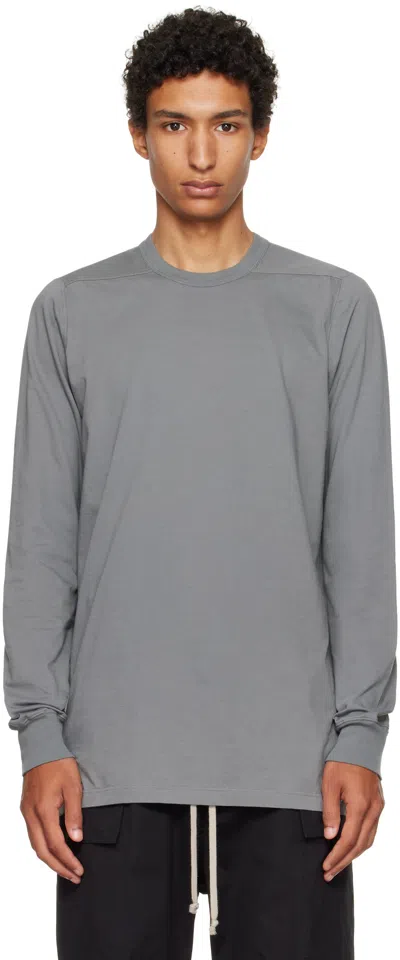 Rick Owens Gray Concordians Level Ls T-shirt