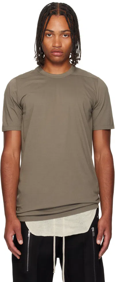 Rick Owens Gray Concordians Level T-shirt In Multi