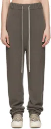 Rick Owens Gray Concordians Rasato Cashmere Knit Lounge Pants