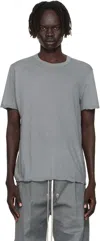 Rick Owens Gray Concordians Short Level T-shirt In Gray