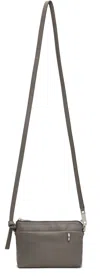 Rick Owens Gray Concordians Small Adri Bag In Sand