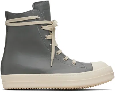 Rick Owens Gray Concordians Sneakers