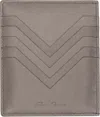 Rick Owens Gray Concordians Square Card Holder In Sand