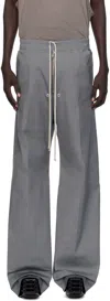Rick Owens Gray Concordians Wide Bela Trousers In Multi