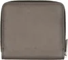 Rick Owens Gray Concordians Zipped Wallet In Sand