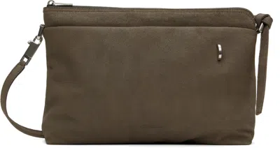 Rick Owens Gray Hollywood Adri Bag In 34 Dust
