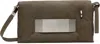 Rick Owens Gray Hollywood Pillow Griffin Bag In 34 Dust