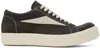 Rick Owens Vintage Sneaks Low Leather Sneakers In Black