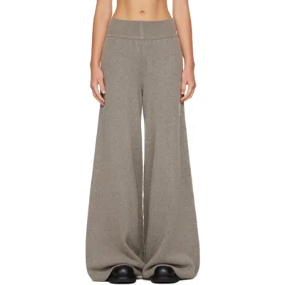 Rick Owens Gray Tower Loose Lounge Pants