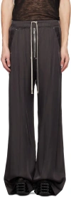 RICK OWENS GRAY WIDE BELA TROUSERS