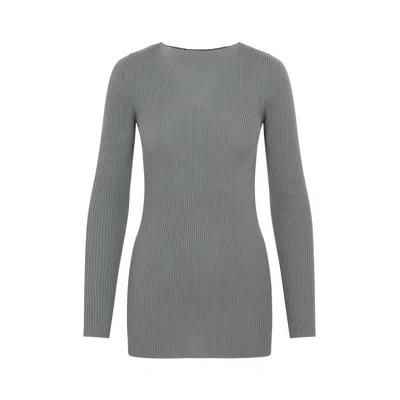 Rick Owens Green Cashmere Sweater For Women