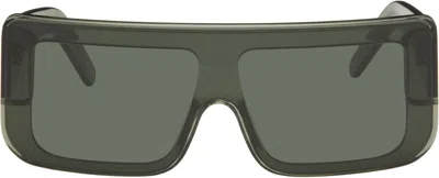 Rick Owens Green Documenta Sunglasses In Pink