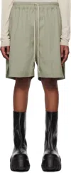 Rick Owens Green Hollywood Boxers Shorts In 15 Celadon