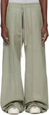 Rick Owens Green Hollywood Wide Bela Trousers In 15 Celadon