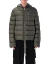 Rick Owens Concordians Gimp Jacket Darkdust Nylon In Green
