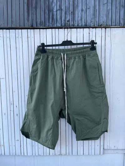 Pre-owned Rick Owens Green Rick's Pods Shorts