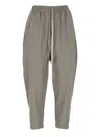 Rick Owens Green Wool Pants In Green