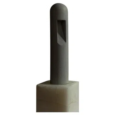 Pre-owned Rick Owens Grey Concrete Lamp By  In Gray