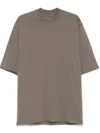 Rick Owens Gray Hollywood Jumbo Ss T-shirt In Grey