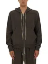 Rick Owens Grey Sweatshirt In Multi
