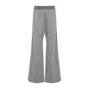 Rick Owens Grey Wide Leg Trousers In Gray