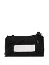 Rick Owens Griffin Panelled Leather Shoulder Bag