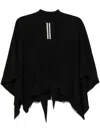 Rick Owens Half Moon Jacket In Black