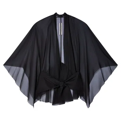 Pre-owned Rick Owens Half Moon Jacket 'black' | Women's Size 42