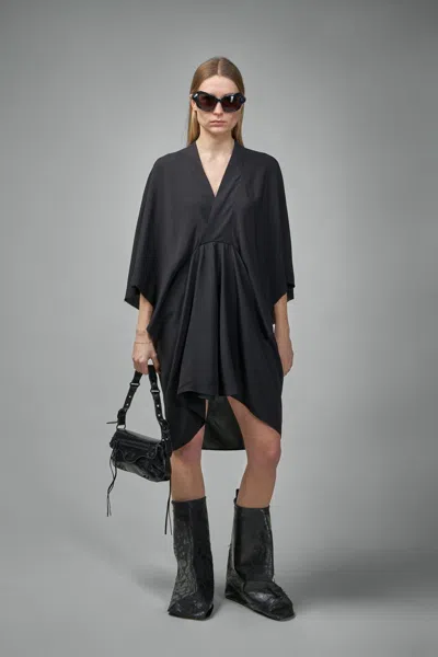 Rick Owens Half Moon Mini In Black